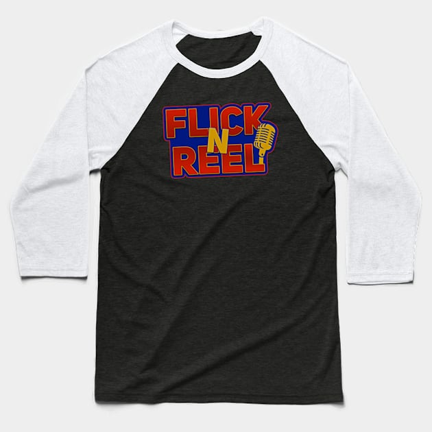 Flick N Reel Podcast Baseball T-Shirt by Jake Berlin